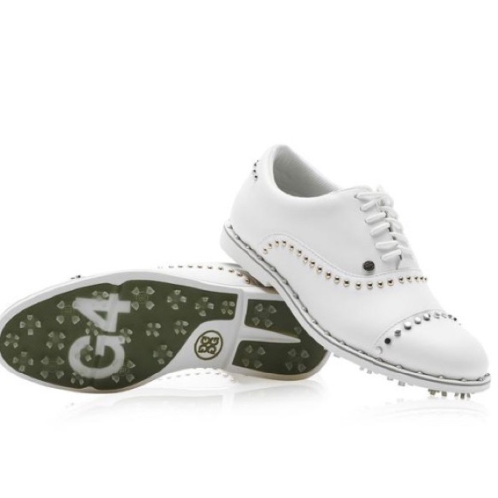 🚫SOLD🚫
DO NOT PURCHASE!
G/Fore Golf Shoes Woman’s Welt Stud Gallivanter. NWT